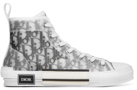 dior high tops white